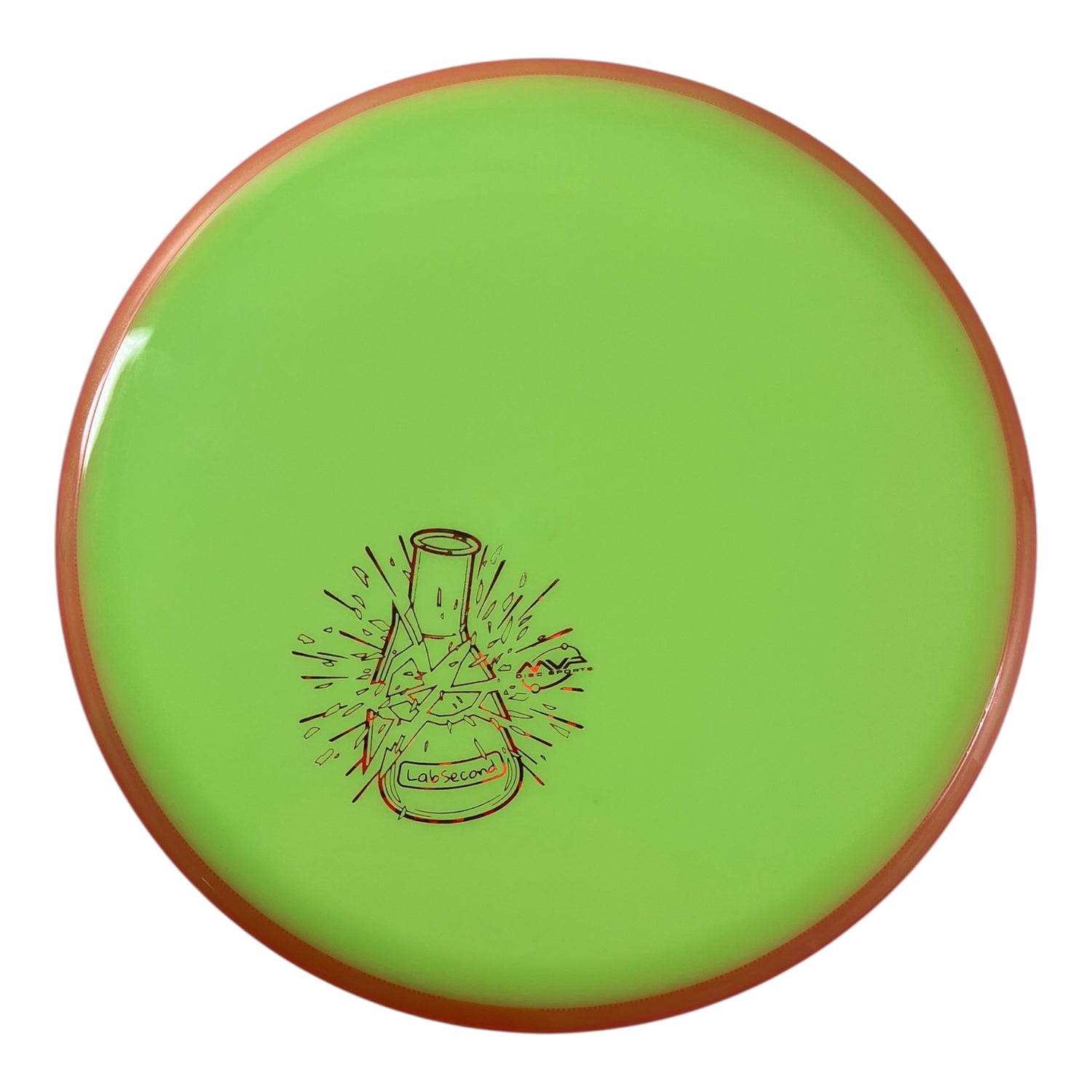 Axiom Discs Pyro - Lab Second | Prism Neutron | Yellow/Orange 173g Disc Golf