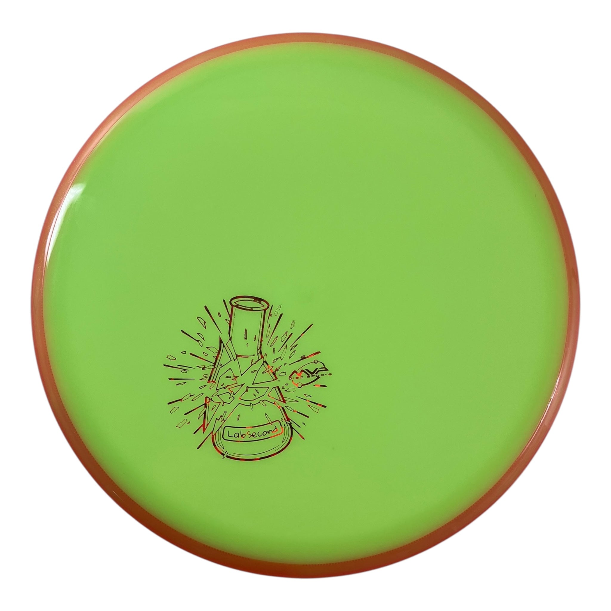 Axiom Discs Pyro - Lab Second | Prism Neutron | Yellow/Orange 173g Disc Golf