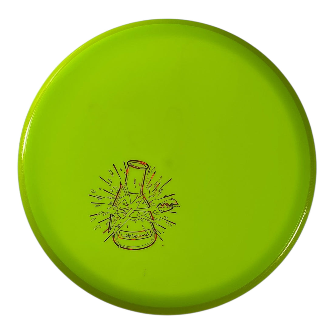 Axiom Discs Pyro - Lab Second | Prism Neutron | Yellow/Yellow 176g Disc Golf