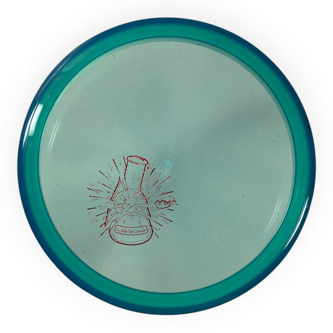 Axiom Discs Pyro - Lab Second | Prism Proton Soft | Teal/Blue 177g Disc Golf