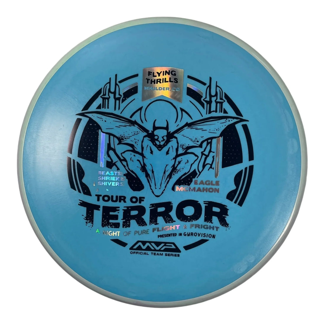 Axiom Discs Pyro | Fission | Blue/Black 177 - 178g (Eagle Mcmahon) Disc Golf