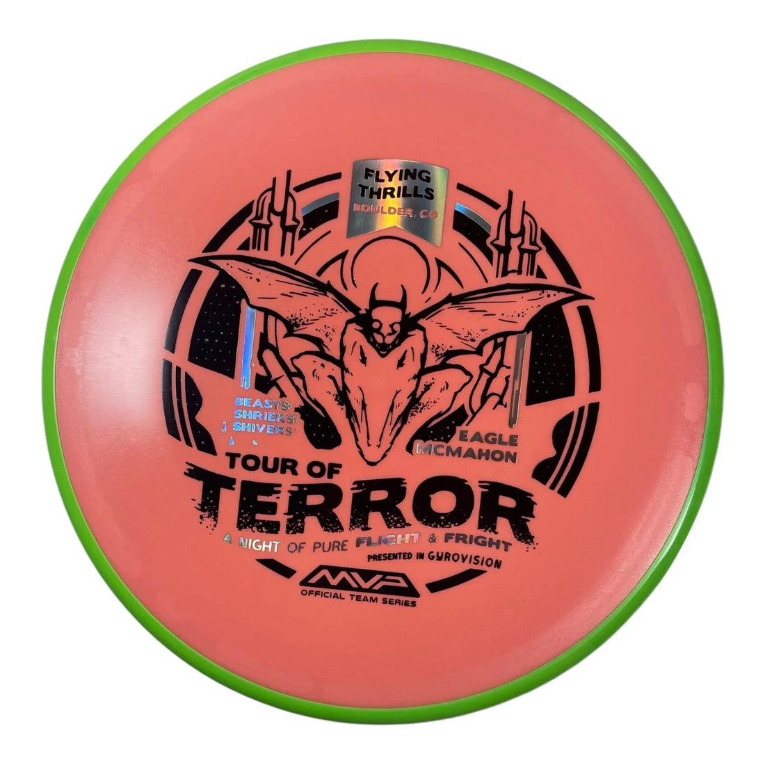 Axiom Discs Pyro | Fission | Orange/Black 178g (Eagle Mcmahon) Disc Golf