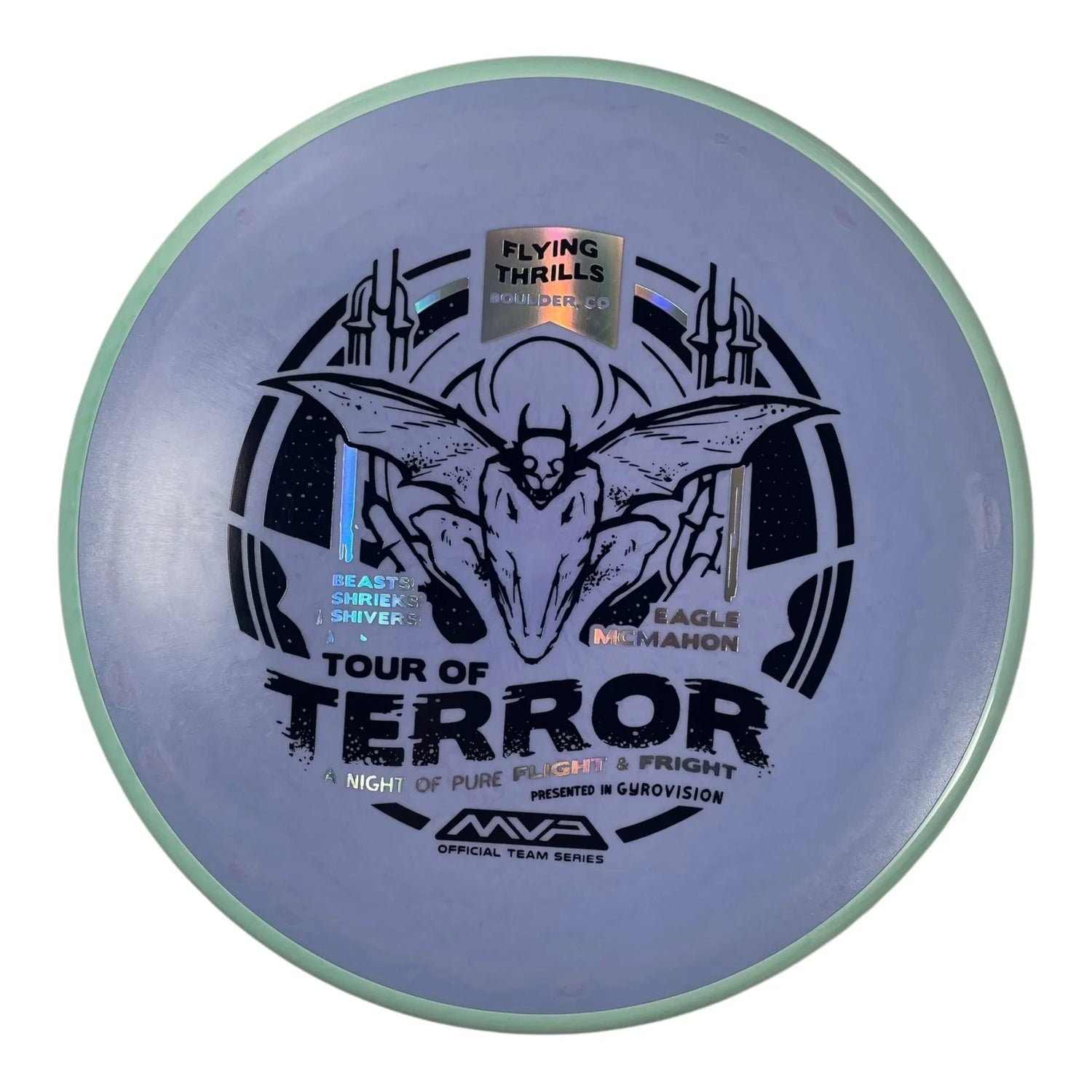 Axiom Discs Pyro | Fission | Purple/Black 178g (Eagle Mcmahon) Disc Golf