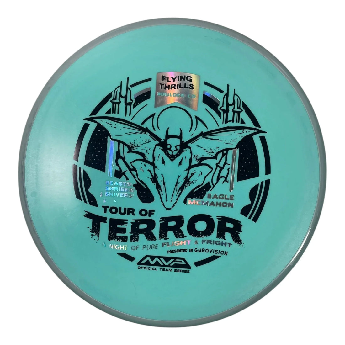 Axiom Discs Pyro | Fission | Teal/Black 178g (Eagle Mcmahon) Disc Golf