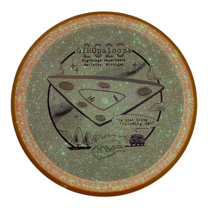 Axiom Discs Pyro | Particle Glow Proton | Pink/Yellow 176g (Gyropalooza 2025) Disc Golf