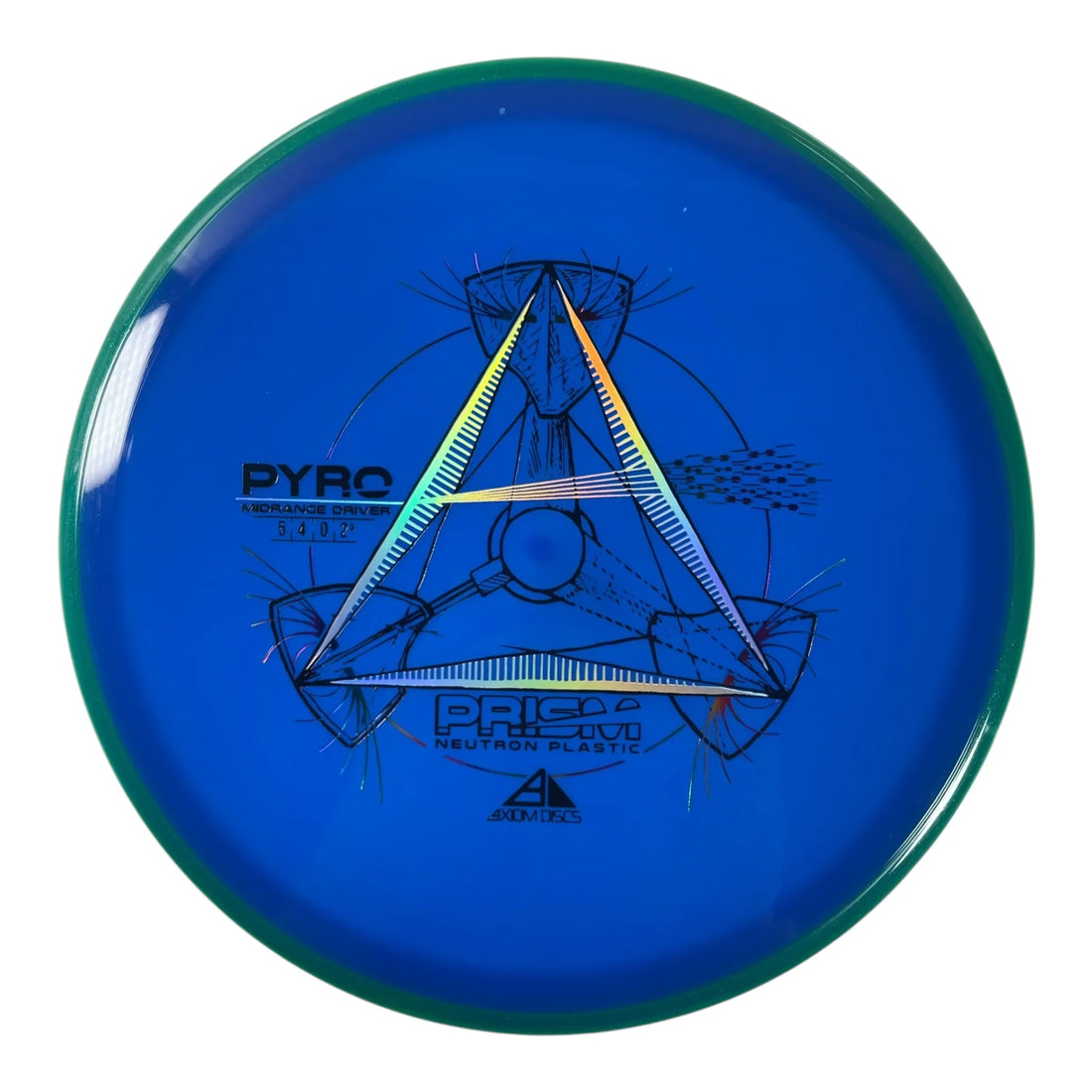 Axiom Discs Pyro | Prism Neutron | Blue/Green 178g Disc Golf