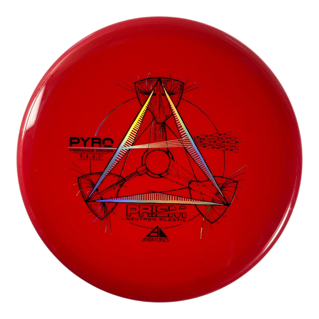 Axiom Discs Pyro | Prism Neutron | Orange/Red 178g Disc Golf