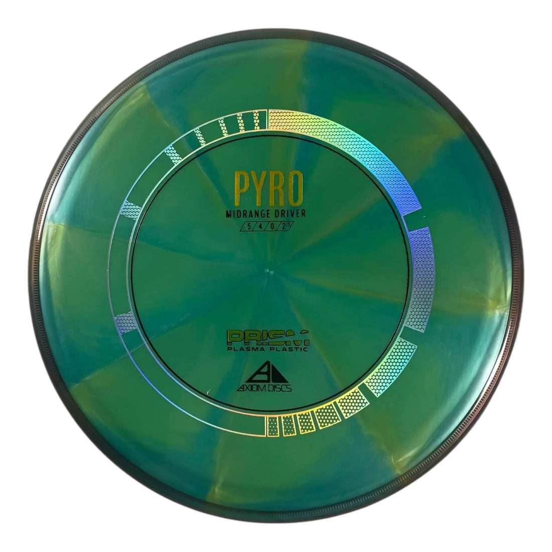 Axiom Discs Pyro | Prism Plasma | Green/Brown 178g Disc Golf
