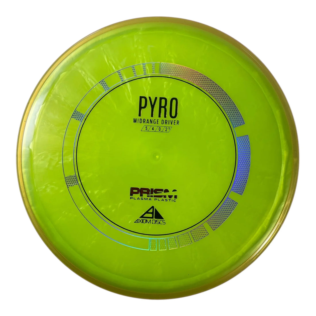 Axiom Discs Pyro | Prism Plasma | Green/Yellow 177g Disc Golf