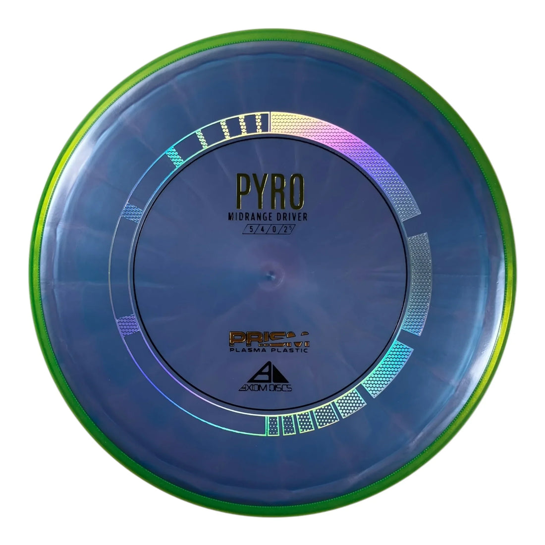 Axiom Discs Pyro | Prism Plasma | Purple/Green 178g Disc Golf