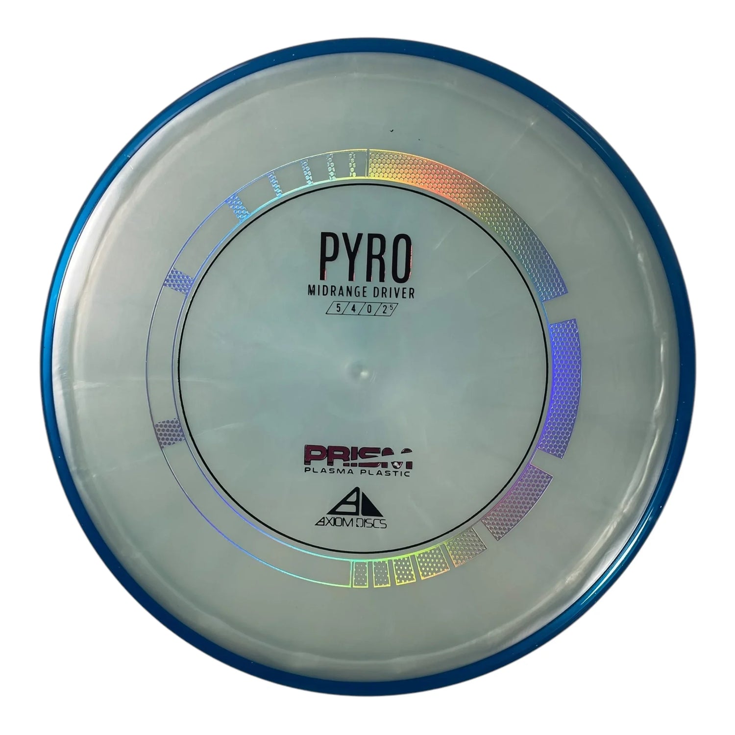 Axiom Discs Pyro | Prism Plasma | Silver/Blue 173g Disc Golf