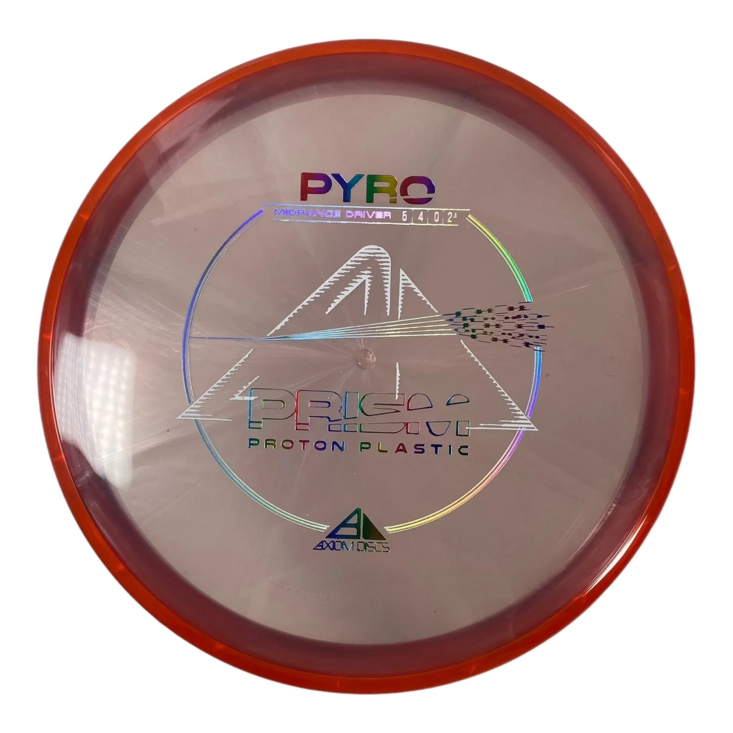 Axiom Discs Pyro | Prism Proton | Orange/Rainbow 177g Disc Golf
