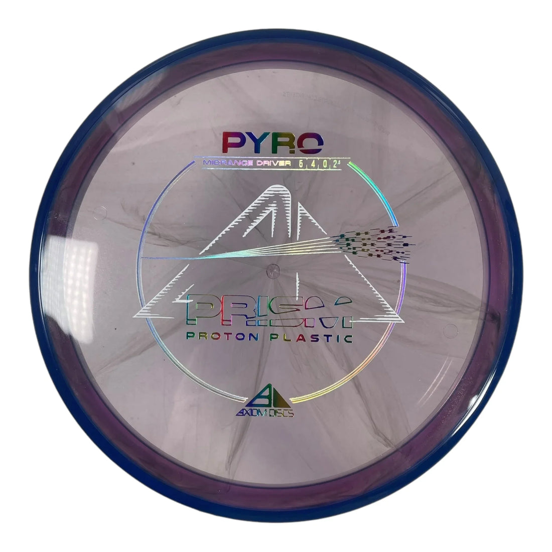 Axiom Discs Pyro | Prism Proton | Purple/Rainbow 177g Disc Golf