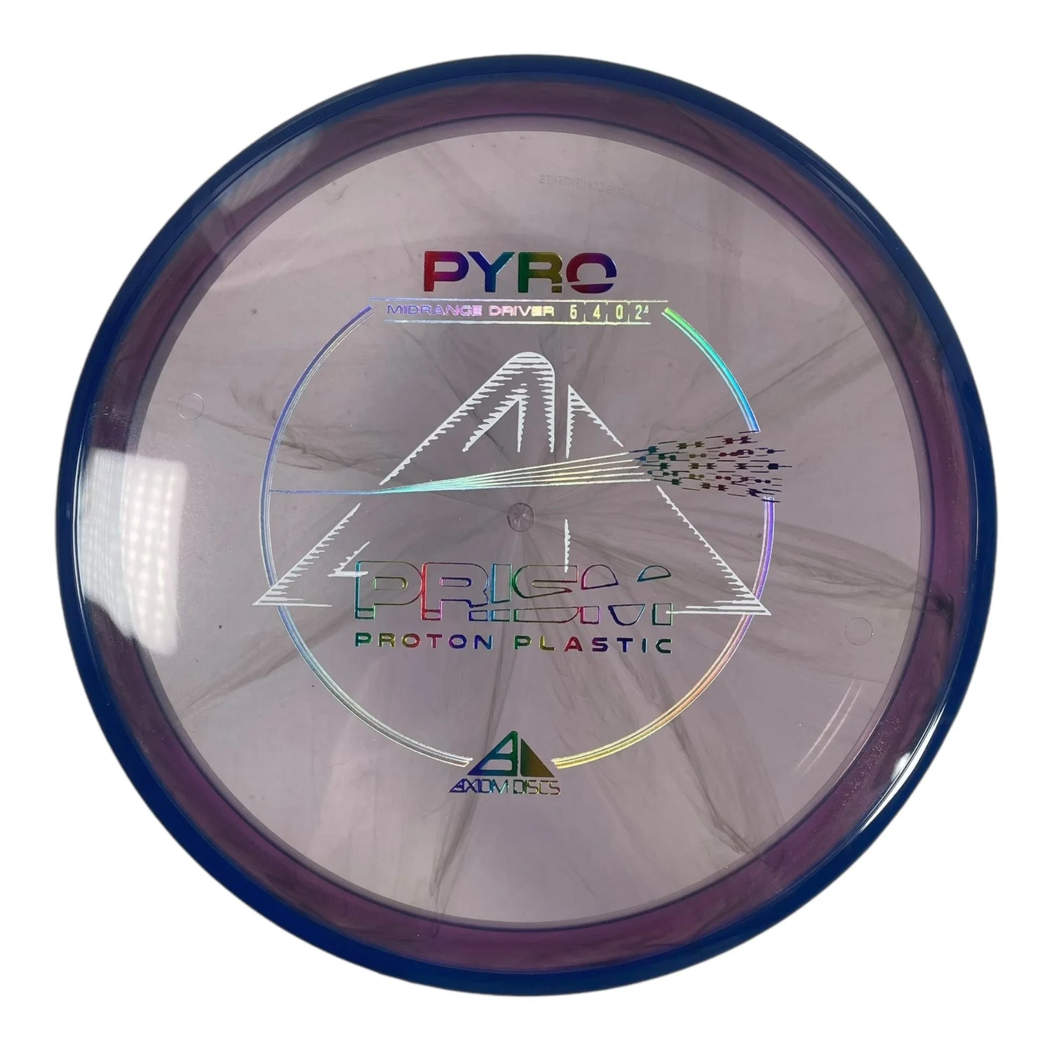 Axiom Discs Pyro | Prism Proton | Purple/Rainbow 177g Disc Golf
