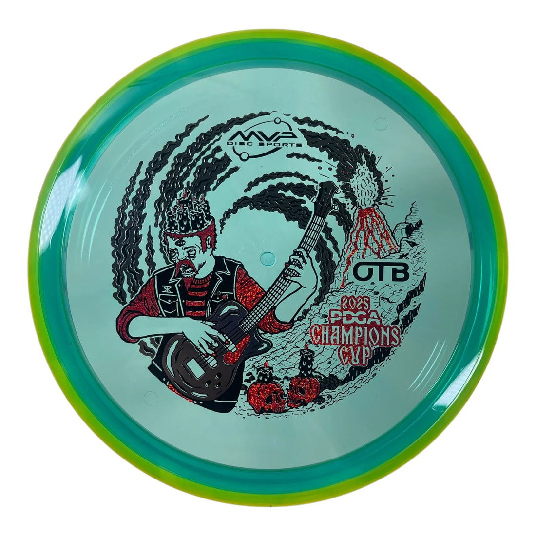 Axiom Discs Pyro | Prism Proton Soft | Blue/Green 176g (OTB CC 2025) Disc Golf