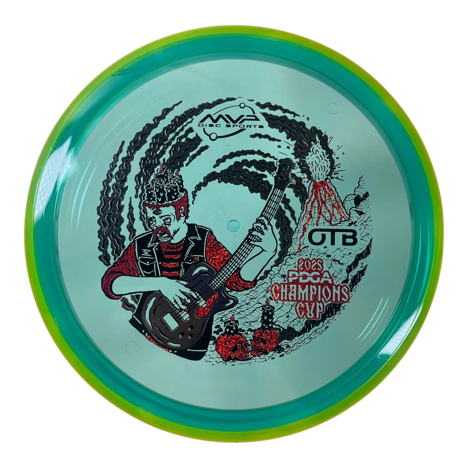 Axiom Discs Pyro | Prism Proton Soft | Blue/Green 176g (OTB CC 2025) Disc Golf