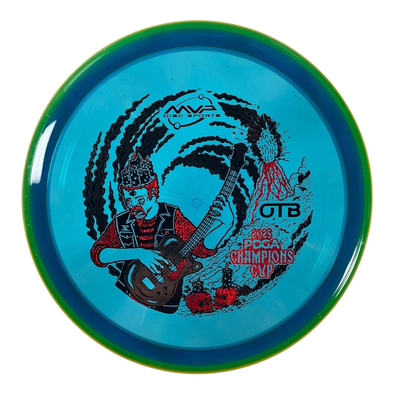 Axiom Discs Pyro | Prism Proton Soft | Blue/Green 177g (OTB CC 2025) Disc Golf