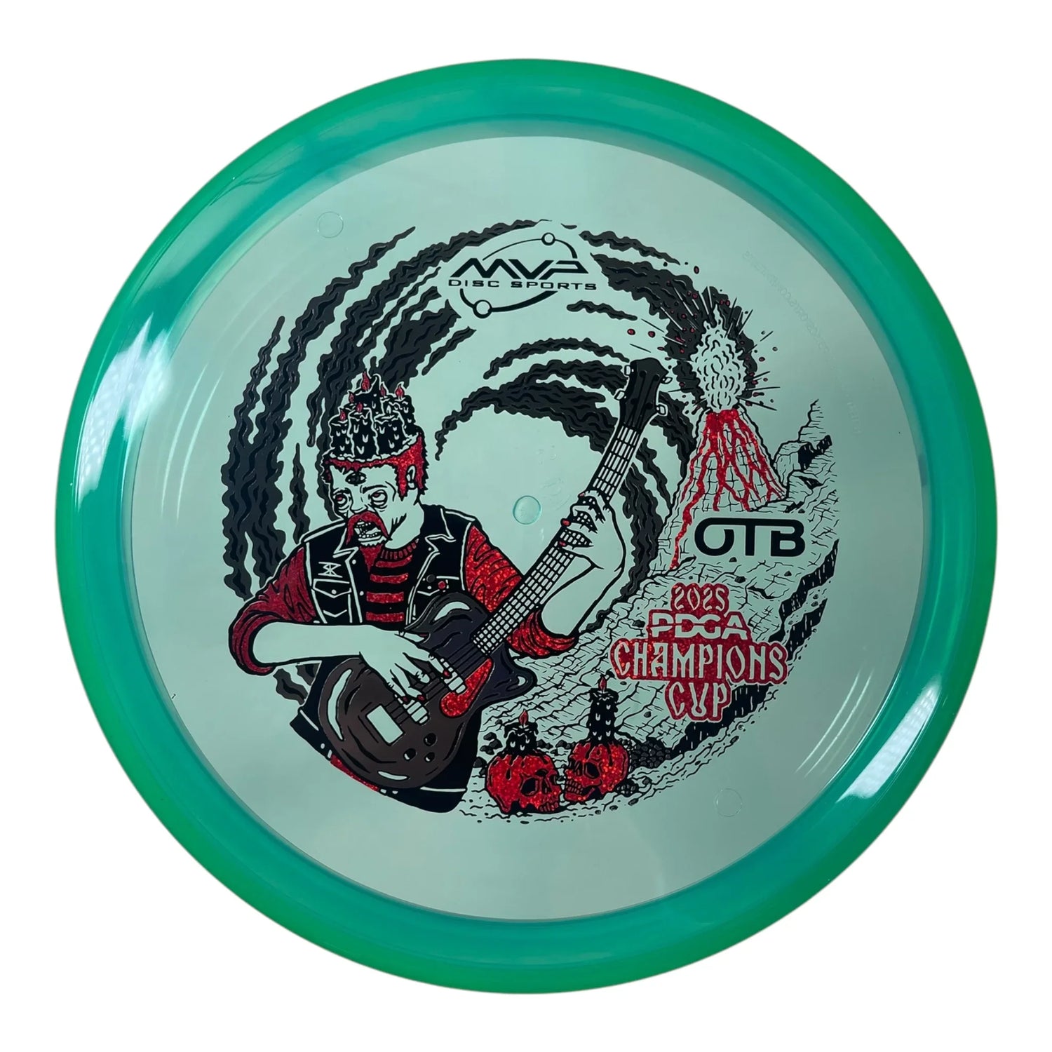 Axiom Discs Pyro | Prism Proton Soft | Green/Green 177g (OTB CC 2025) Disc Golf