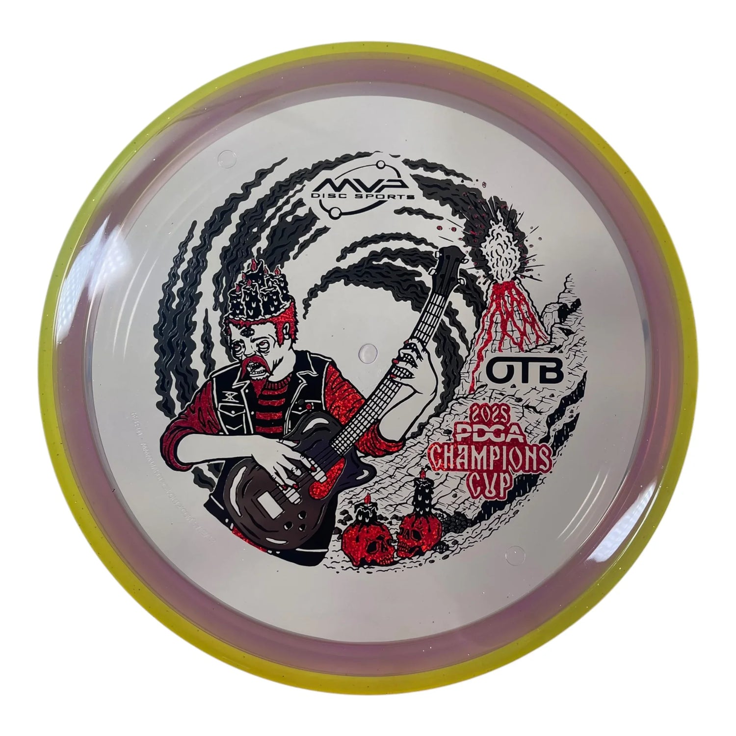 Axiom Discs Pyro | Prism Proton Soft | Purple/Yellow 177g (OTB CC 2025) Disc Golf