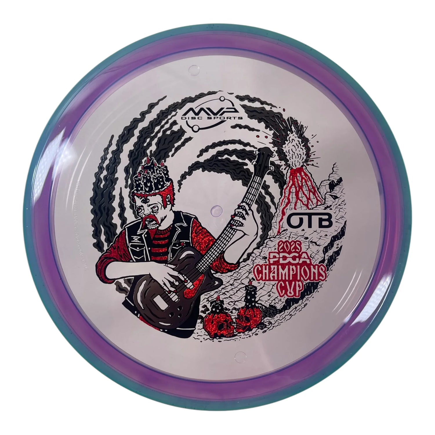 Axiom Discs Pyro | Prism Proton Soft | Purple/Blue 177g (OTB CC 2025) Disc Golf