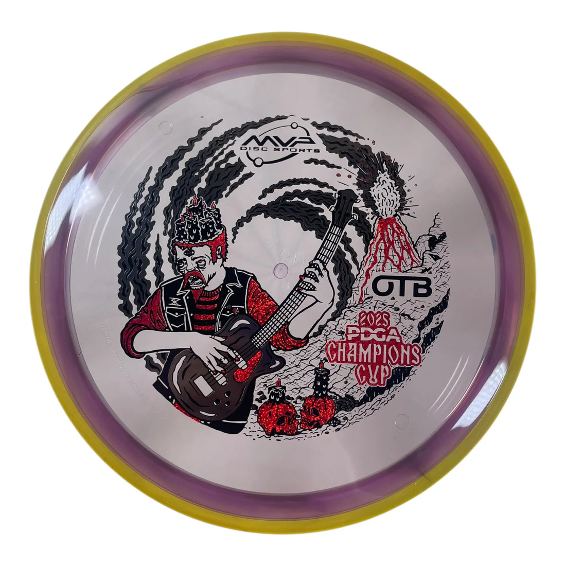 Axiom Discs Pyro | Prism Proton Soft | Purple/Yellow 178g (OTB CC 2025) Disc Golf