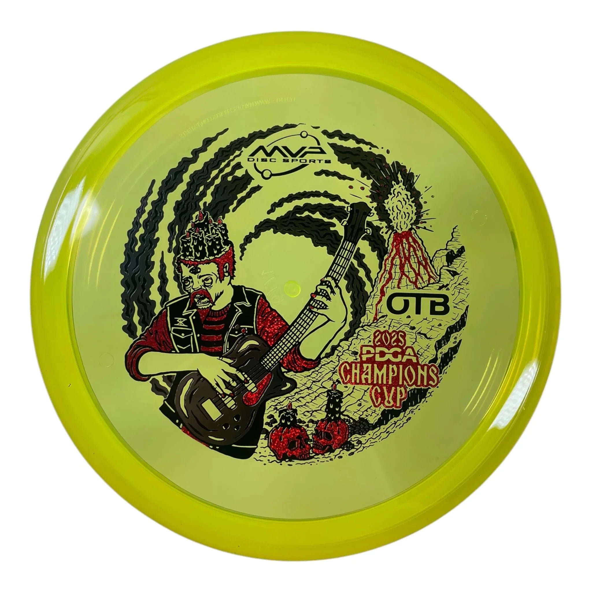 Axiom Discs Pyro | Prism Proton Soft | Yellow/Yellow 177g (OTB CC 2025) Disc Golf