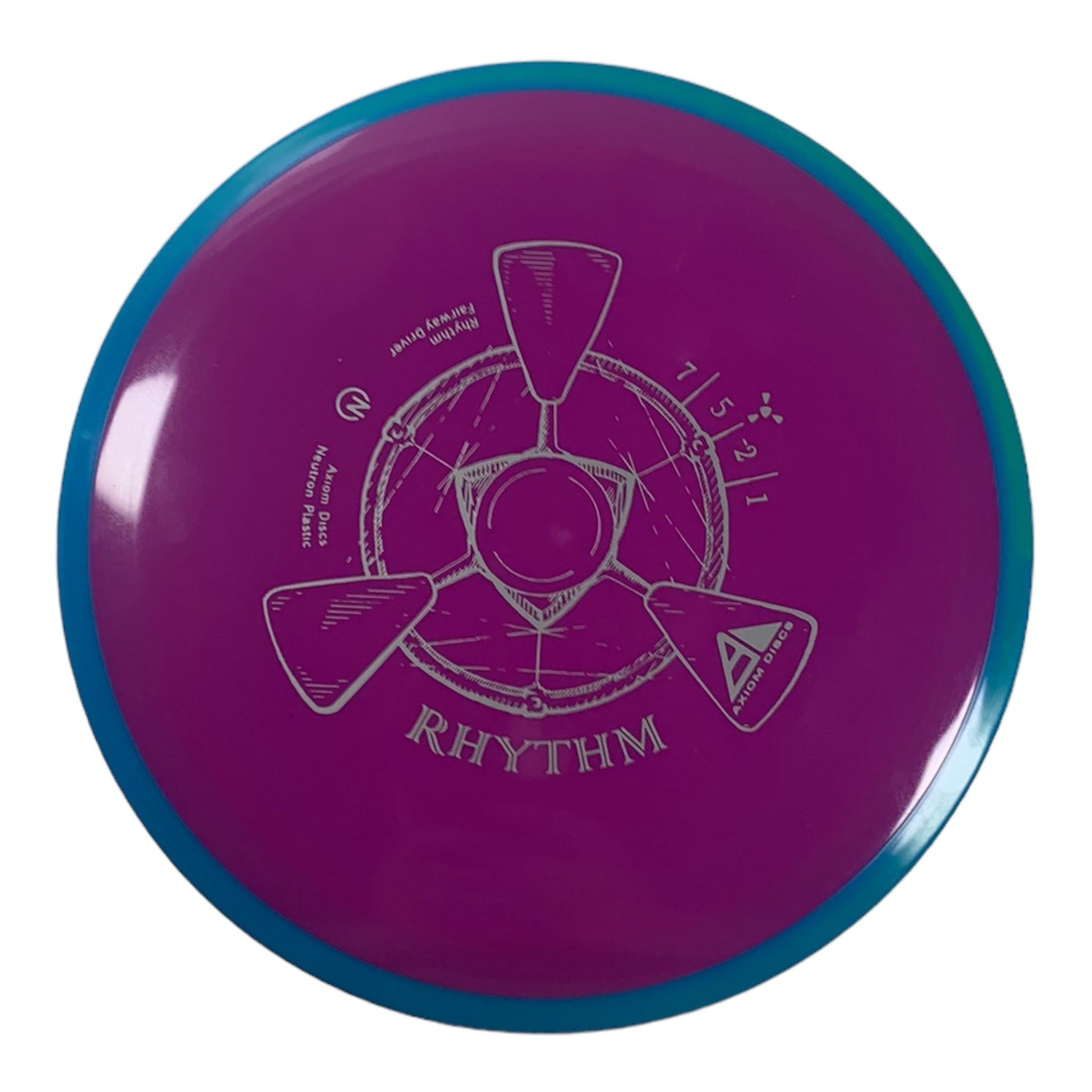 Axiom Discs Rhythm | Neutron | Purple/Blue 165g Disc Golf