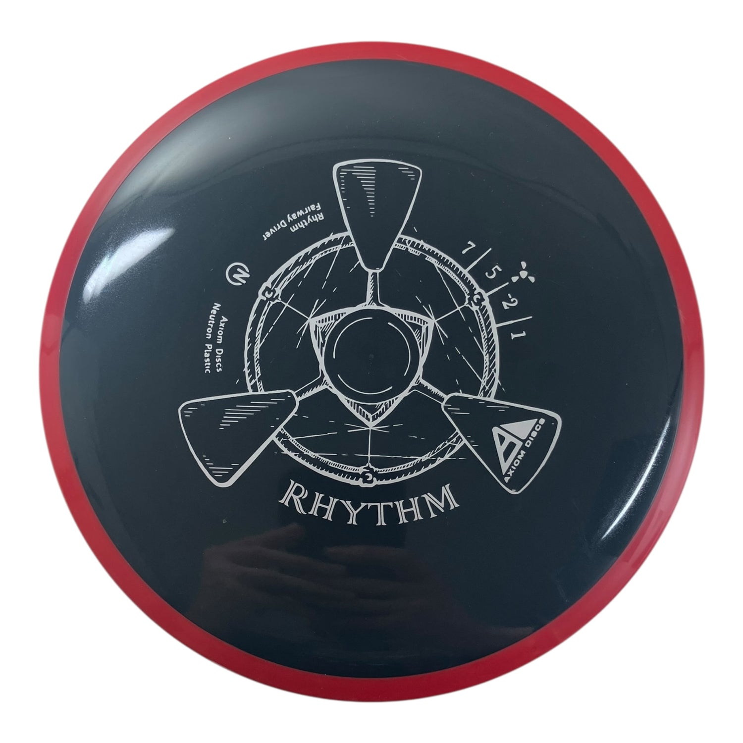 Axiom Discs Rhythm | Neutron | Black/Red 170g Disc Golf