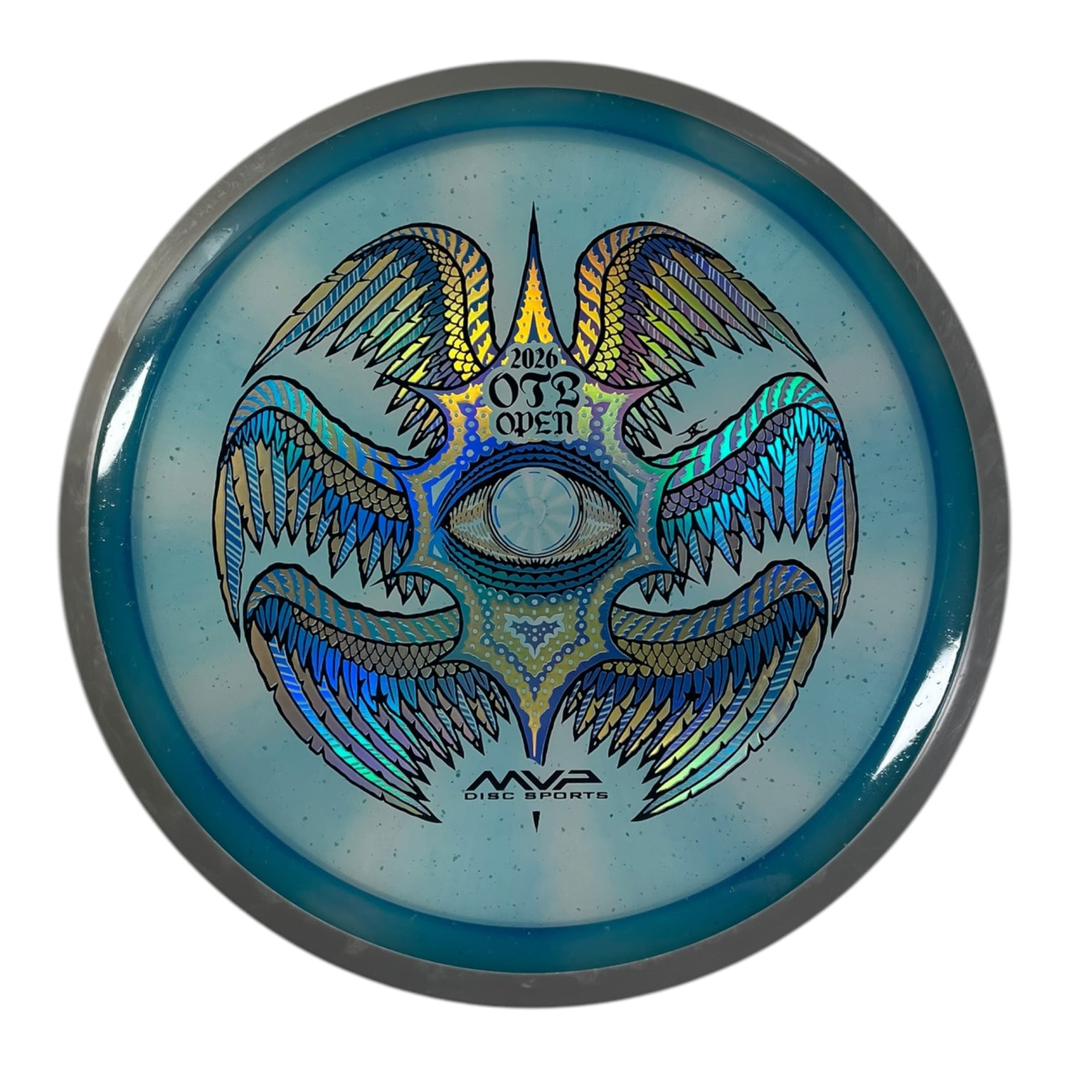 Axiom Discs Rhythm | Particle Glow Proton Soft | Blue/Grey 174g (OTB Open 2026) Disc Golf