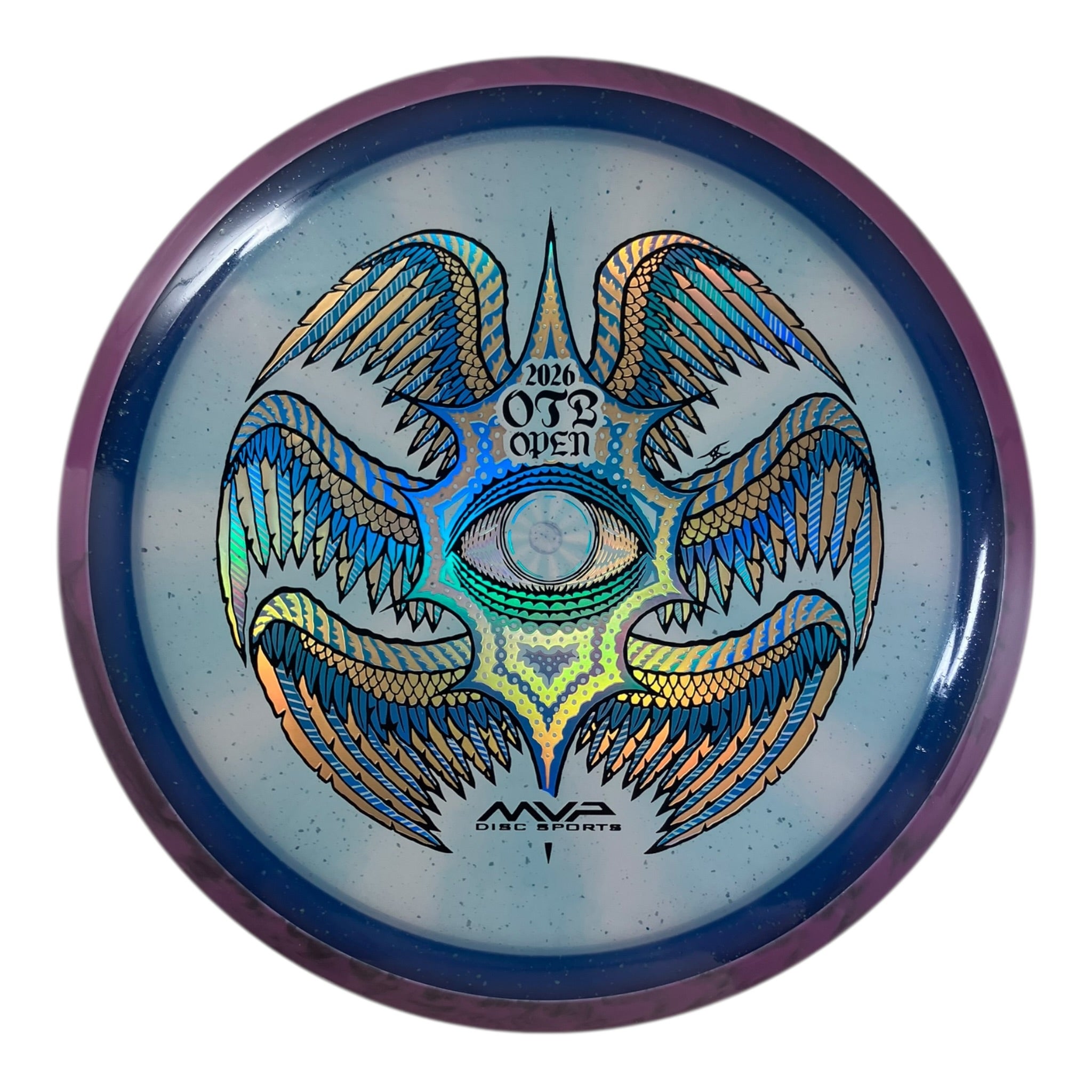 Axiom Discs Rhythm | Particle Glow Proton Soft | Blue/Purple 173-175g (OTB Open 2026) Disc Golf