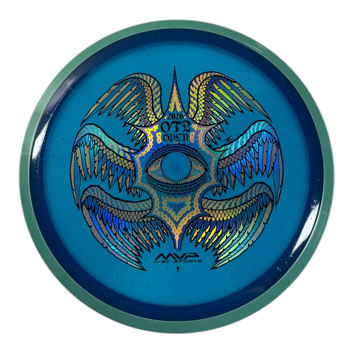 Axiom Discs Rhythm | Particle Glow Proton Soft | Blue/Teal 174g (OTB Open 2026) Disc Golf