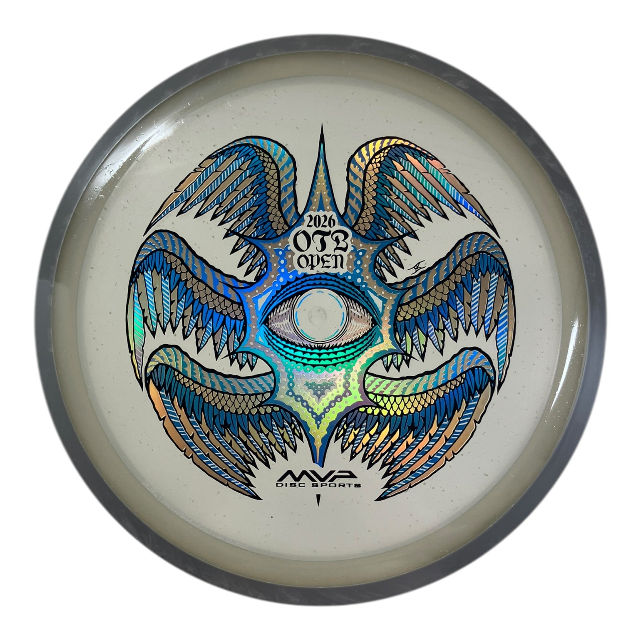 Axiom Discs Rhythm | Particle Glow Proton Soft | Clear/Grey 174g (OTB Open 2026) Disc Golf