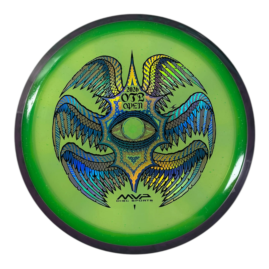 Axiom Discs Rhythm | Particle Glow Proton Soft | Green/Purple 171g (OTB Open 2026) Disc Golf