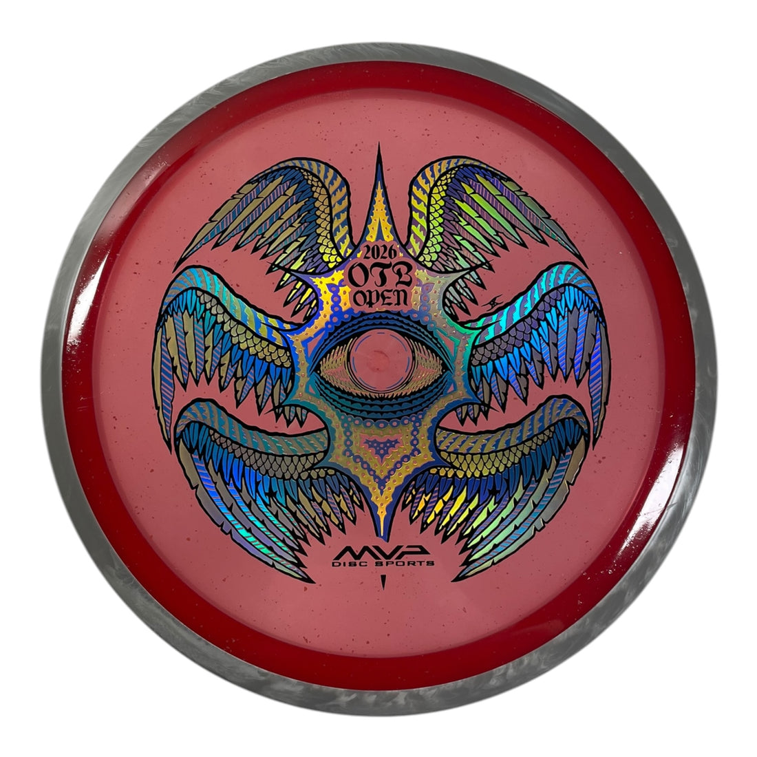 Axiom Discs Rhythm | Particle Glow Proton Soft | Red/Grey 172g (OTB Open 2026) Disc Golf