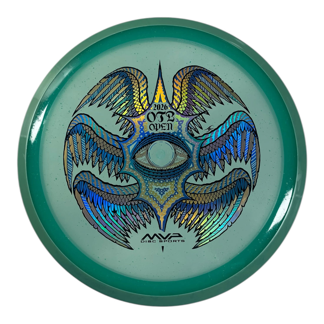 Axiom Discs Rhythm | Particle Glow Proton Soft | Teal/Teal 175g (OTB Open 2026) Disc Golf