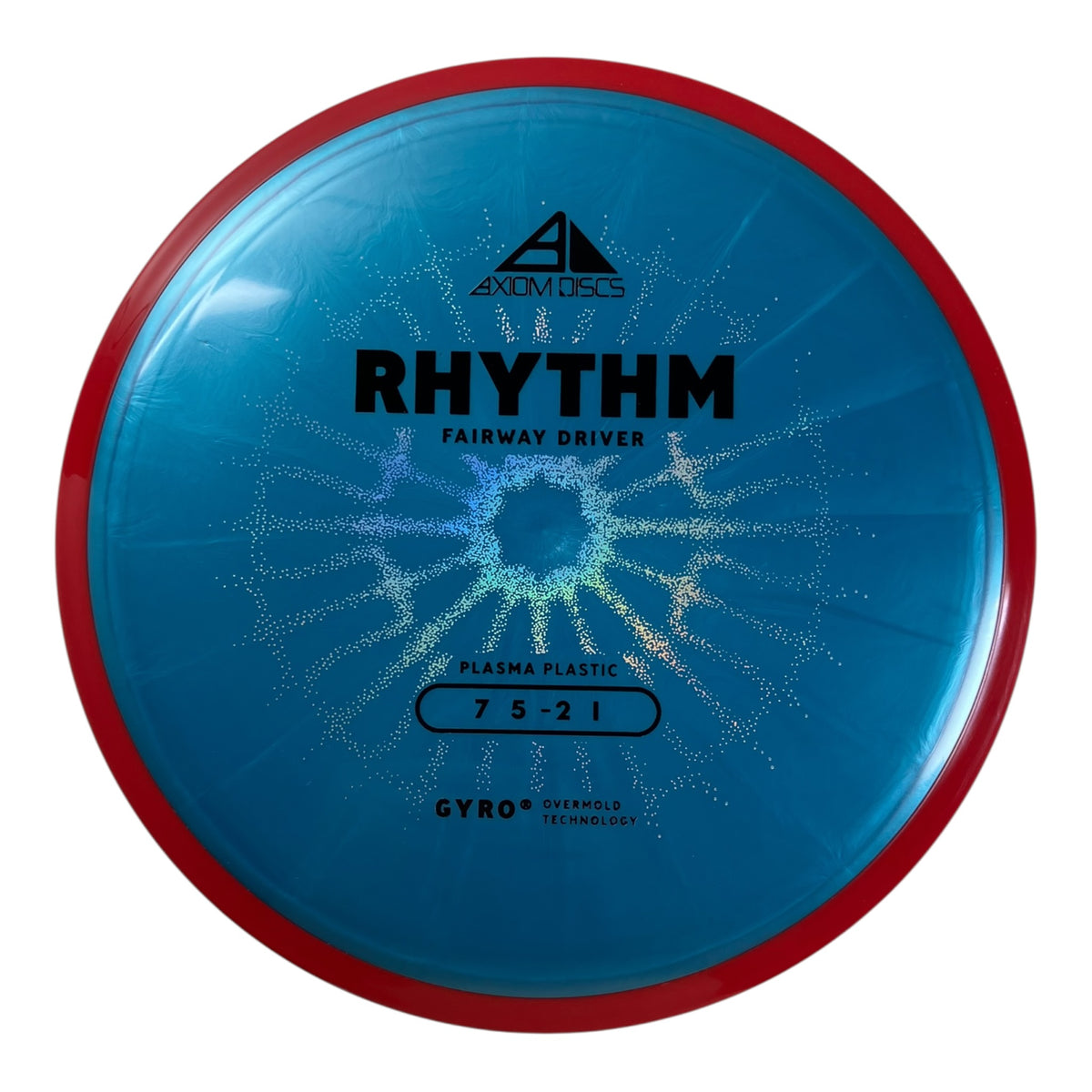 Axiom Discs Rhythm | Plasma | Blue/Red 164g (Project Lab Coat) Disc Golf