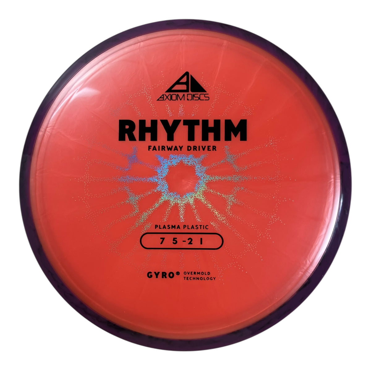 Axiom Discs Rhythm | Plasma | Orange/Purple 167g (Project Lab Coat) Disc Golf