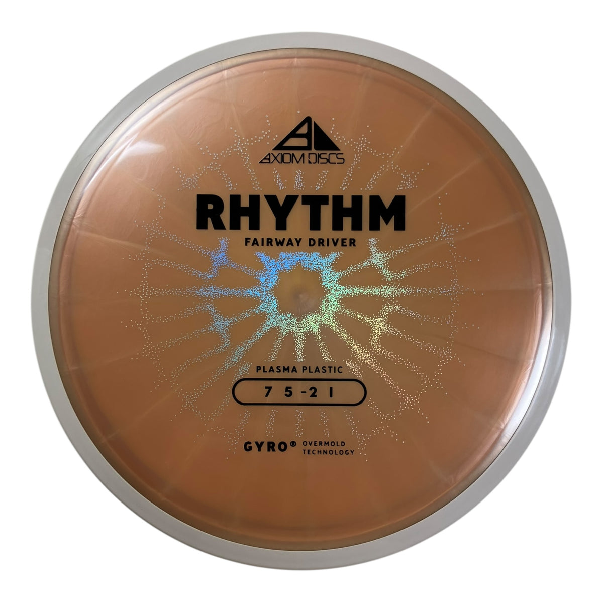 Axiom Discs Rhythm | Plasma | Orange/White 175g (Project Lab Coat) Disc Golf