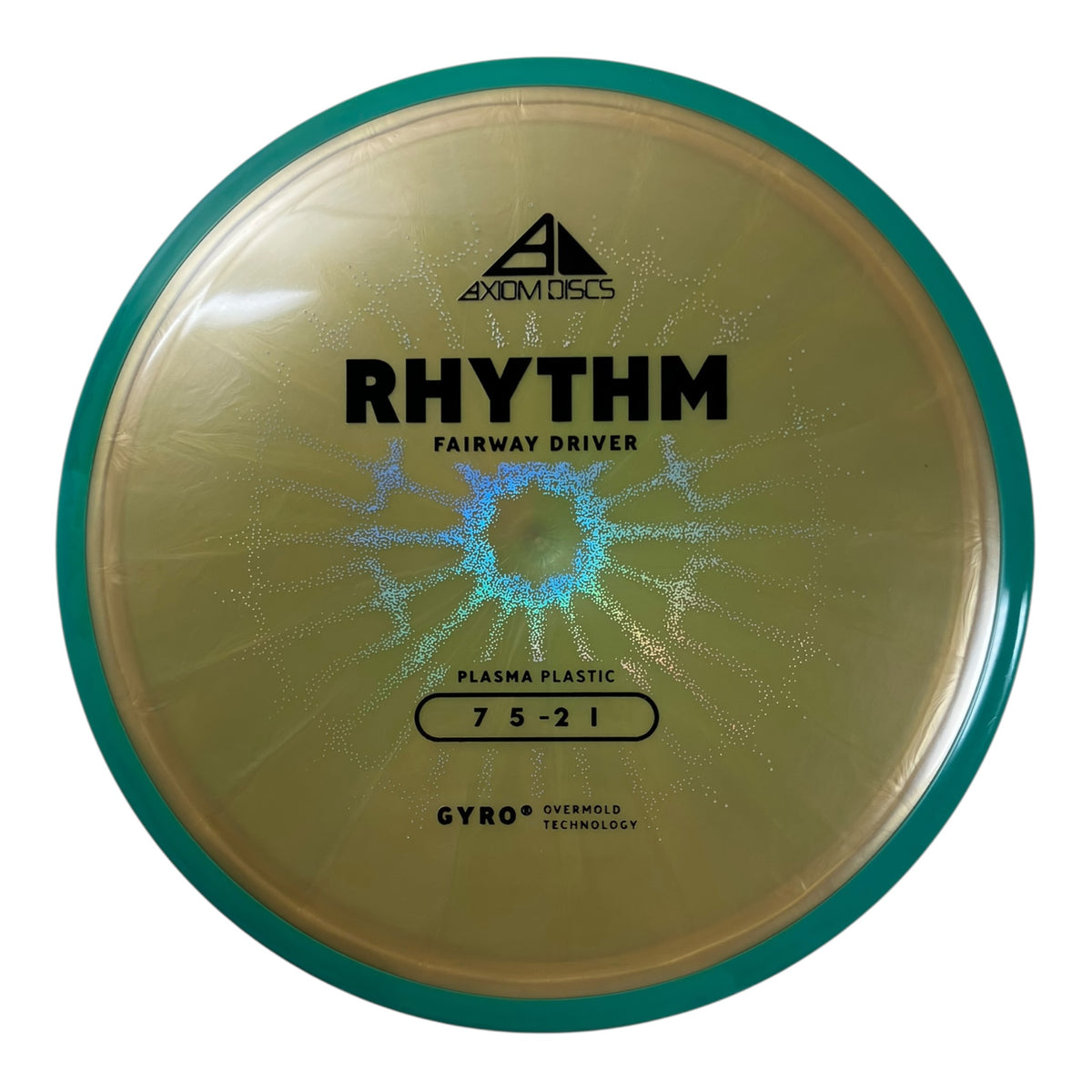 Axiom Discs Rhythm | Plasma | Yellow/Blue 163g (Project Lab Coat) Disc Golf
