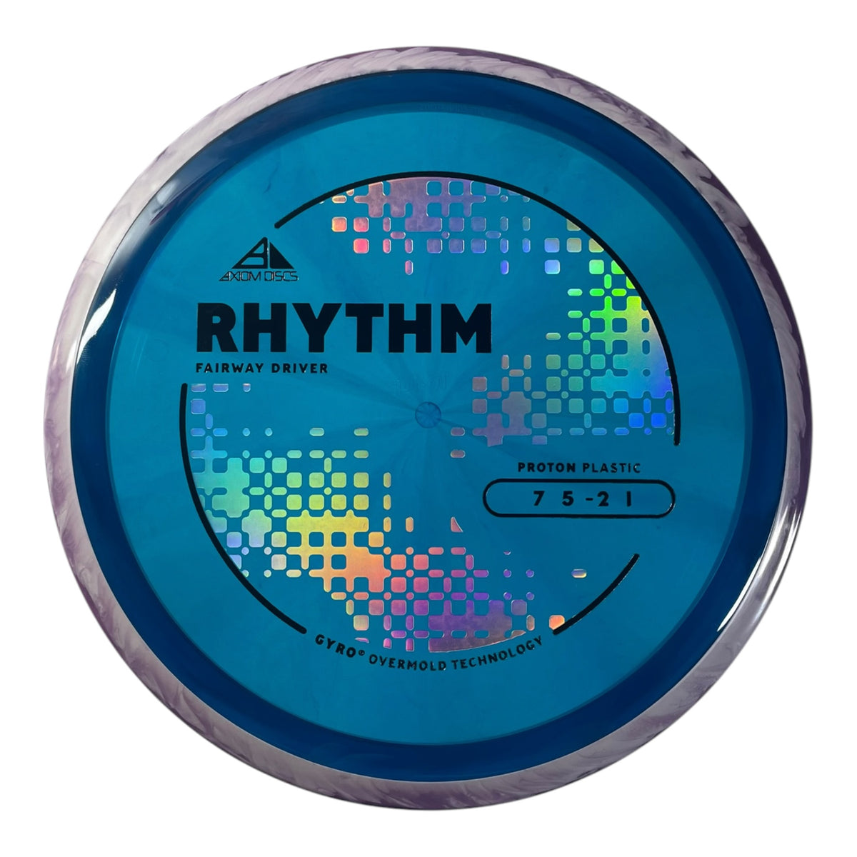 Axiom Discs Rhythm | Proton | Blue/Purple 164g (Project Lab Coat) Disc Golf