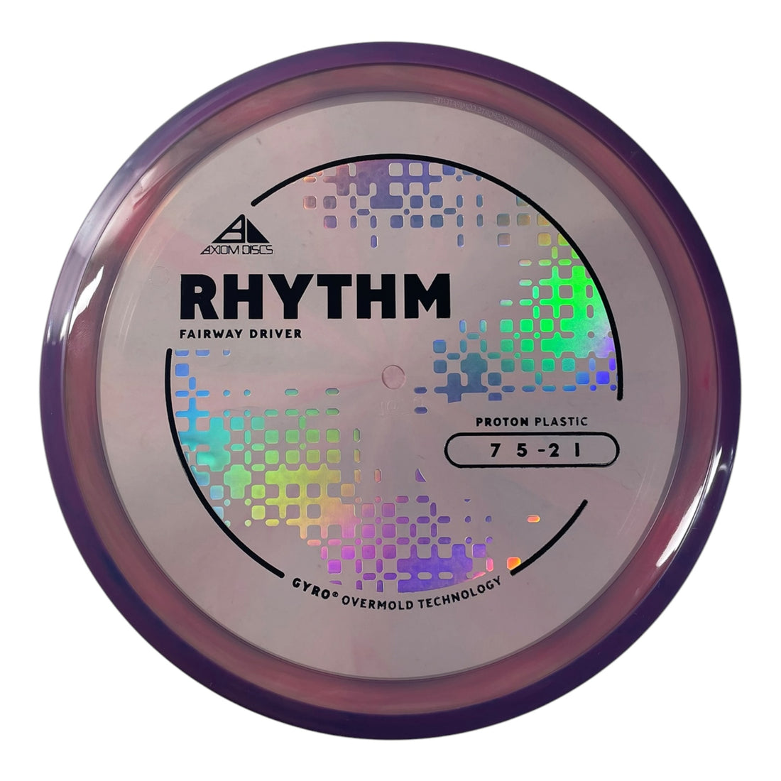 Axiom Discs Rhythm | Proton | Pink/Purple 167g (Project Lab Coat) Disc Golf