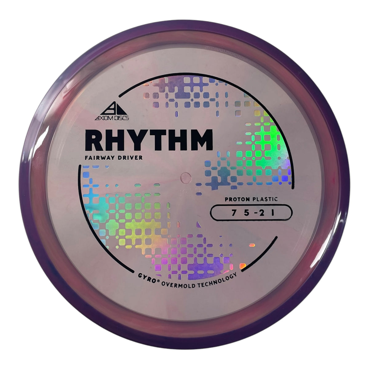Axiom Discs Rhythm | Proton | Pink/Purple 167g (Project Lab Coat) Disc Golf