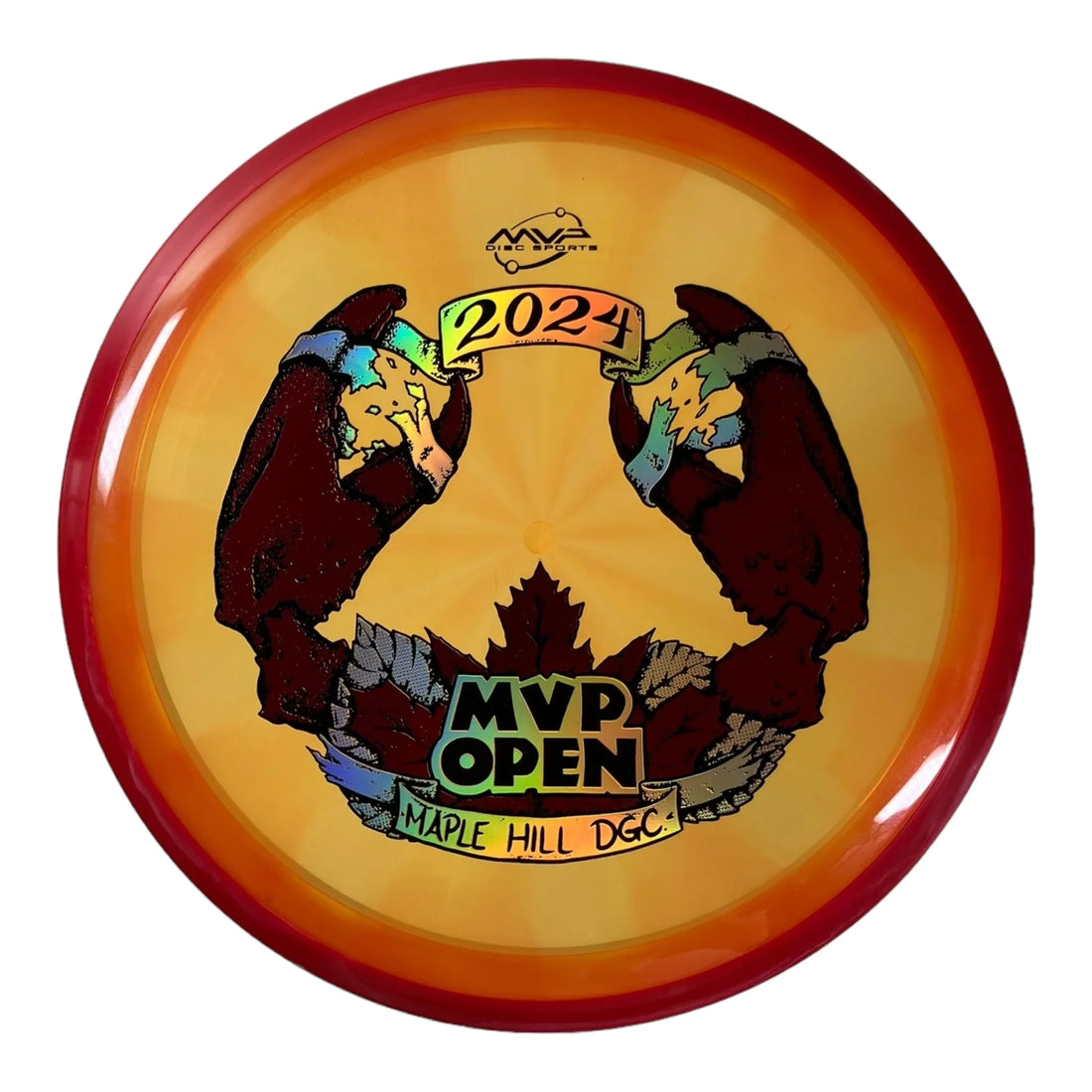 Axiom Discs Rhythm | Proton Soft | Orange/Red 172g (MVP Open) Disc Golf