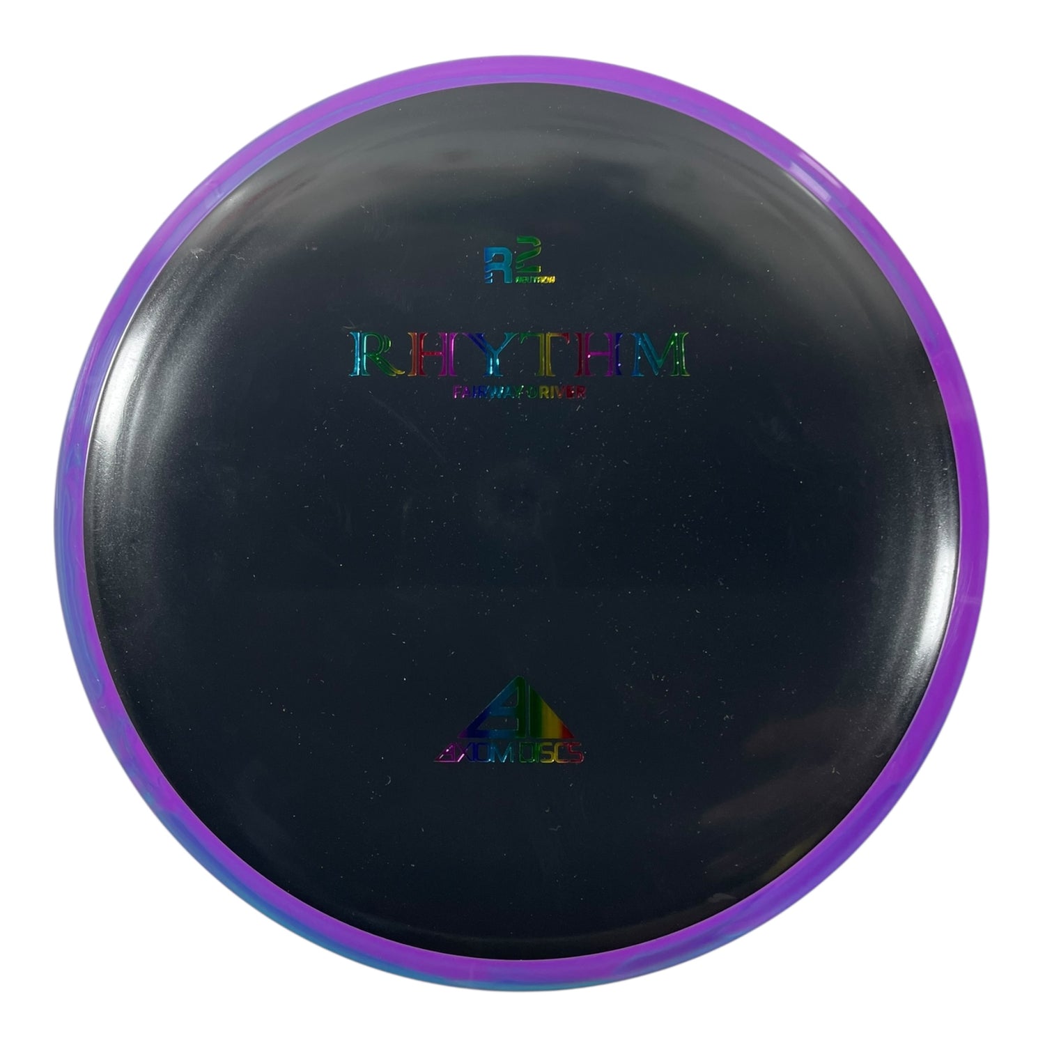 Axiom Discs Rhythm | R2 Neutron | Purple/Rainbow 173g Disc Golf