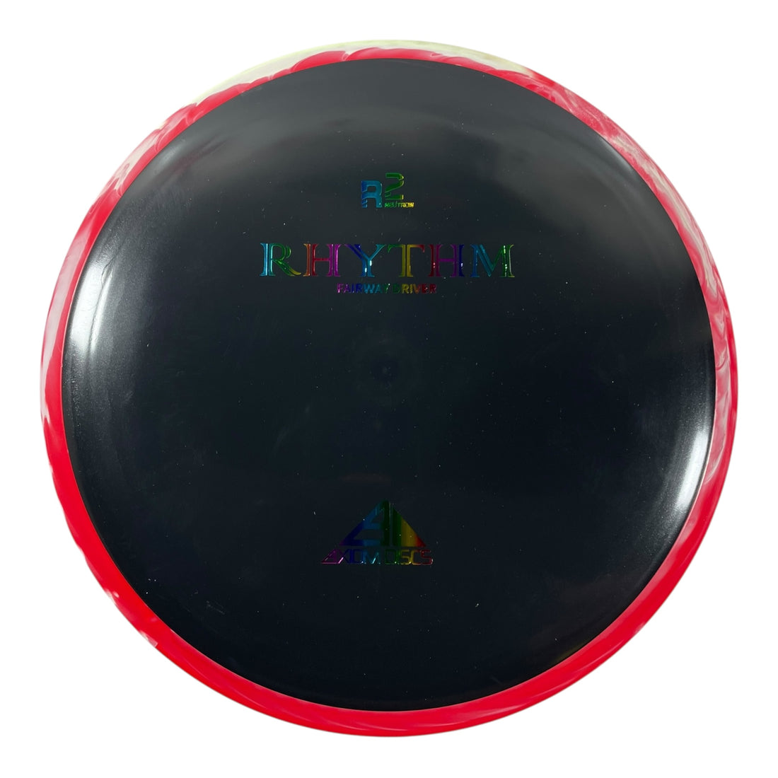 Axiom Discs Rhythm | R2 Neutron | Red/Rainbow 174g Disc Golf