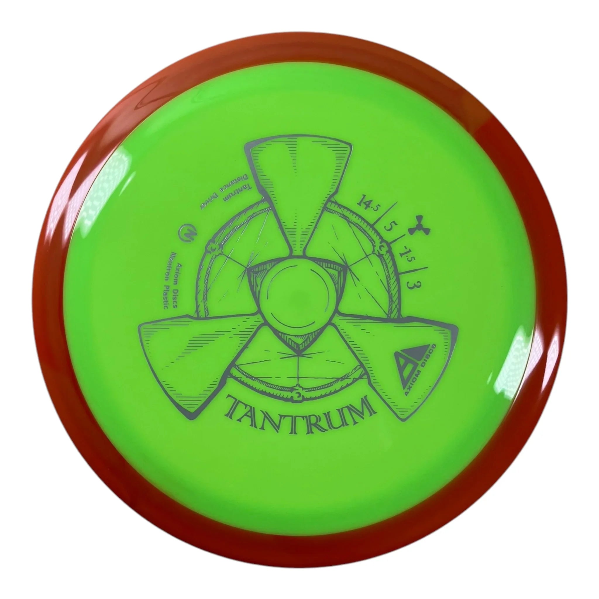 Axiom Discs Tantrum | Neutron | Green/Orange 173g Disc Golf
