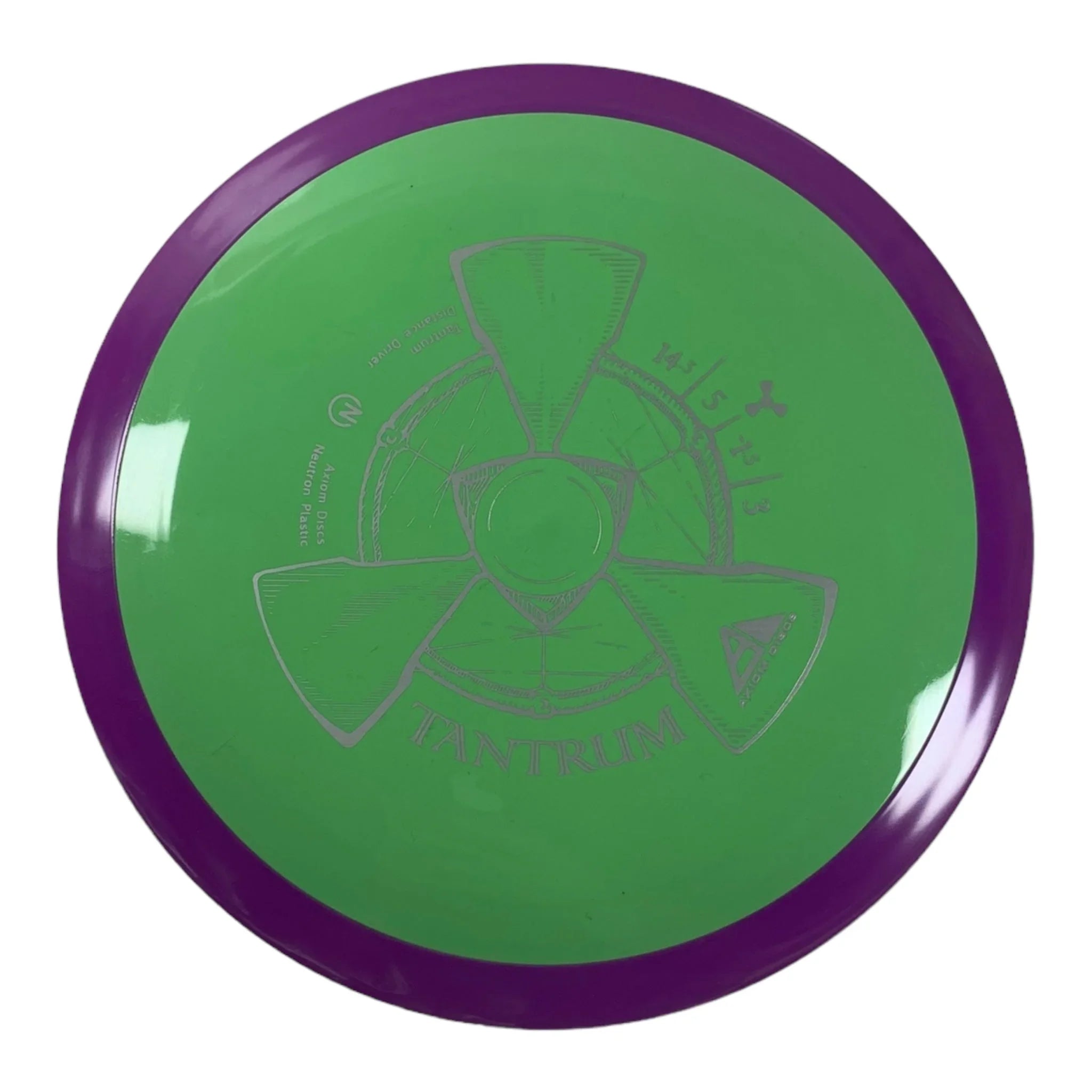 Axiom Discs Tantrum | Neutron | Green/Purple 174g Disc Golf