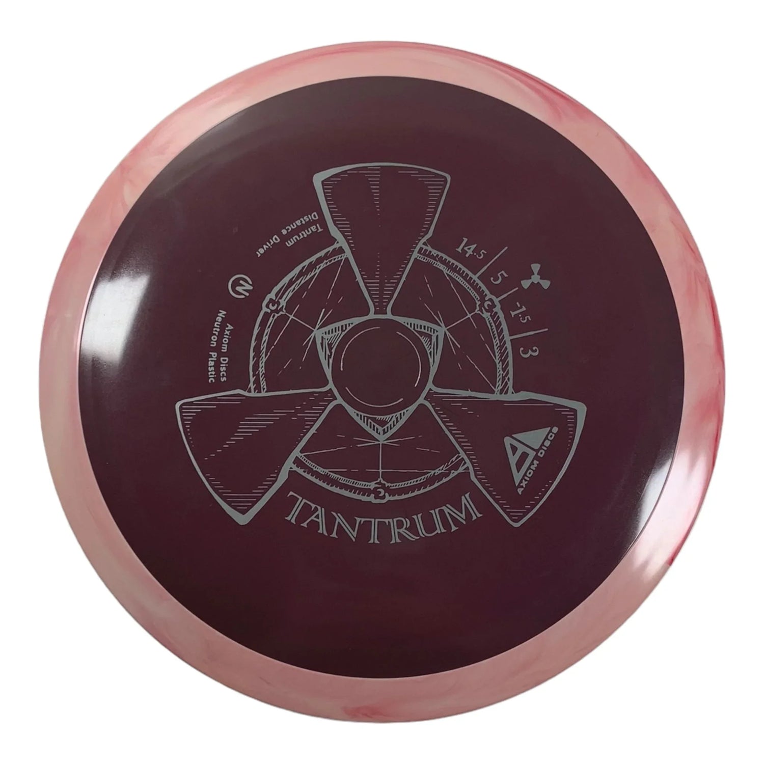 Axiom Discs Tantrum | Neutron | Purple/Pink 174g Disc Golf