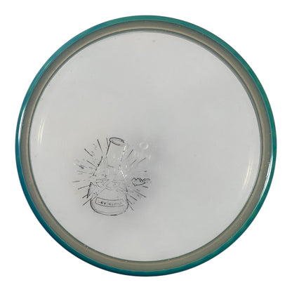 Axiom Discs Tempo - Lab Second | Particle Proton | Clear/Blue 172g Disc Golf