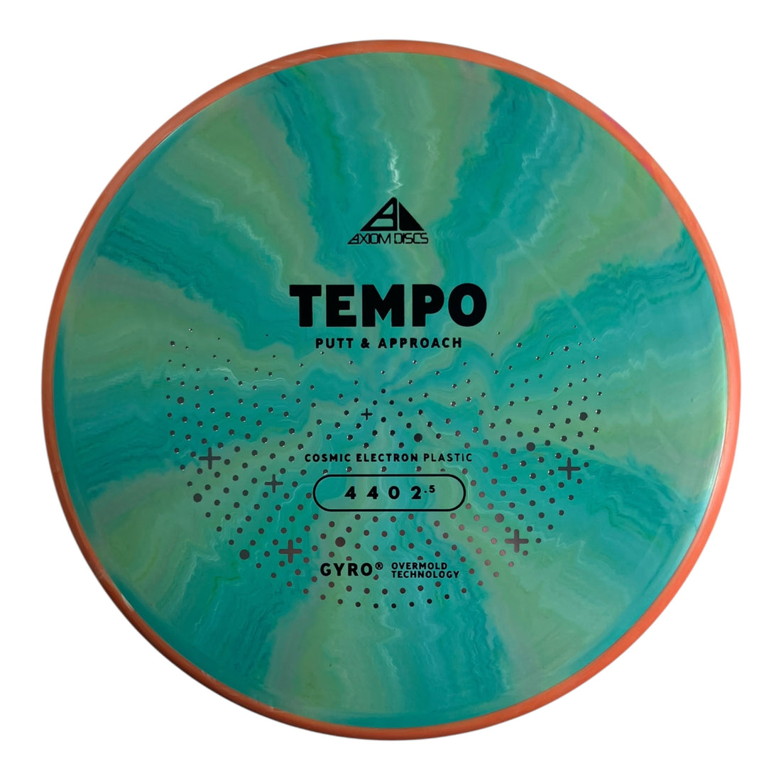 Axiom Discs Tempo | Cosmic Electron | Green/Orange 167g (Project Lab Coat) Disc Golf